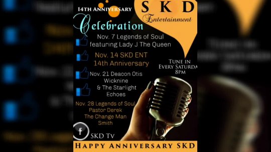 SKD Entertainment celebrates with Deacon Otis Wicknine and The Starlight Echoes