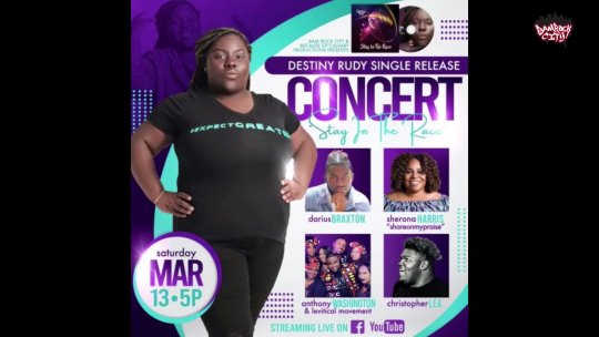Destiny Rudy Single Release Concert