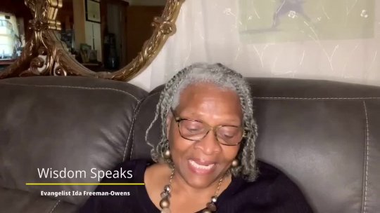 WISDOM SPEAKS 1 with Evangelist Ida Freeman-Owens
