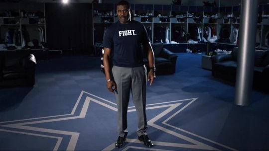 Dallas Cowboys  Finish the Fight  Michael Irvin