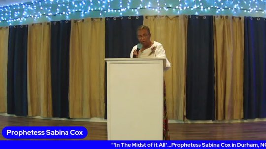 Prophetess Cox 