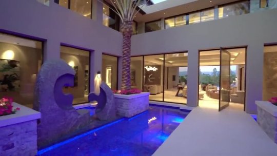 This $12,950,000 stunning home in La Quinta has many large open entertaining spaces