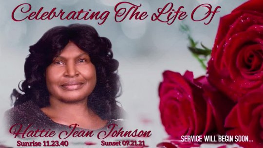 Celebration of Life for Hattie Jean Johnson