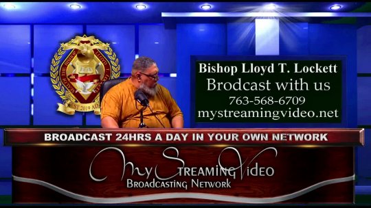 Live Now! With your host Bishop Lloyd T. Lockett 8