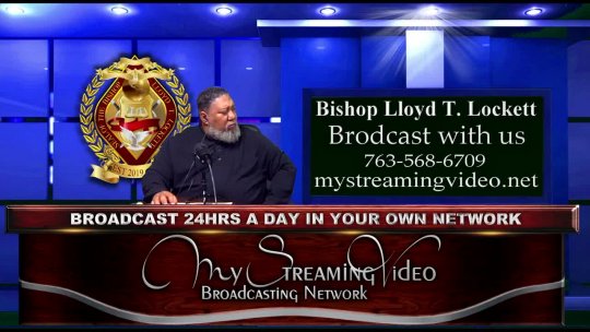 Live Now! With your host Bishop Lloyd T. Lockett 7