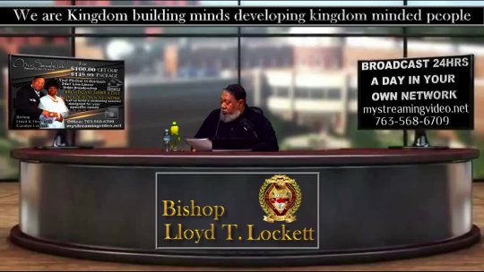 Live Now! With your host Bishop Lloyd T. Lockett 16