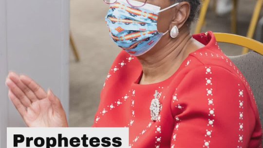 Prophetess Cox New Commercial