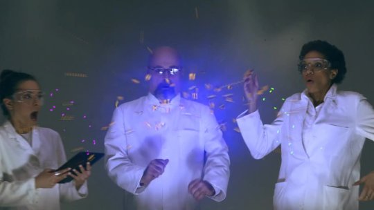VIDDYOZE Scientists Collide Beams