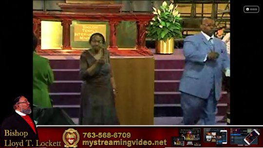 Bishop Lloyd T Lockett Preaching March /9/2014 Title: When God Says His Name. Website: www.mystreamingvideo.net E-Mail: support@mystreamingvideo.live Office: 1-855-457-2867 