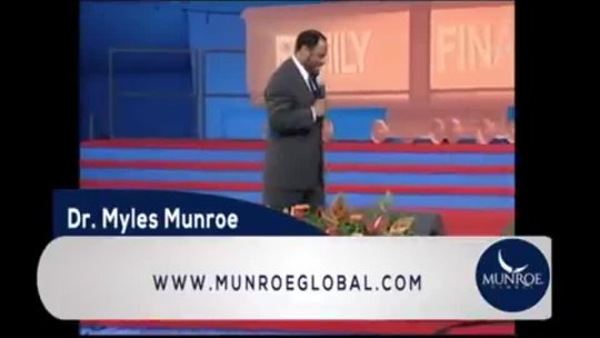 Principles For Building Relationships Dr. Myles Munroe