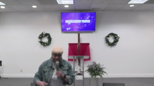 Sunday Worship January 12, 2025