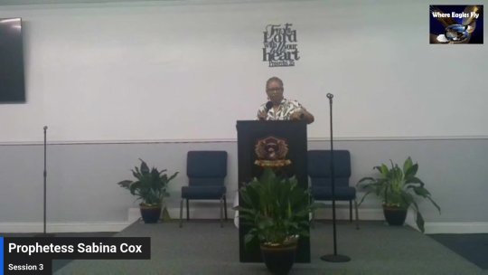 Prophetess Sabina Cox