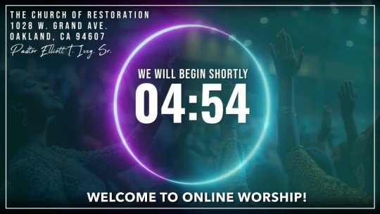 Sunday Morning Worship September 7, 2025