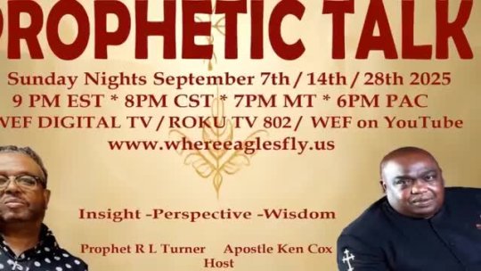 Prophetic Talk 1
