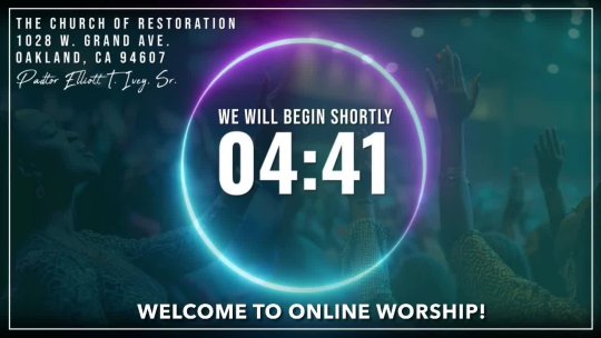 Sunday Morning Worship November 30, 2025