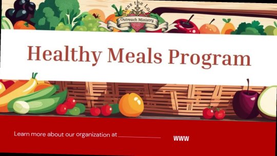 Healthy Meals Program Ad