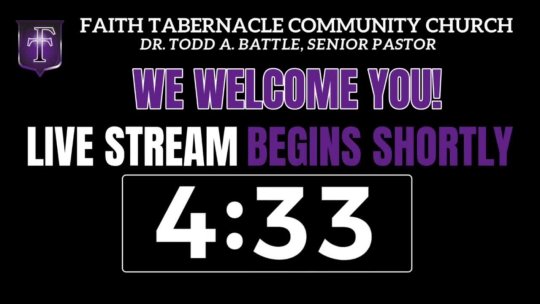 Sunday Worship August 9, 2026