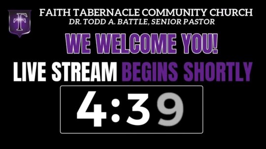 Sunday Worship October 25, 2026